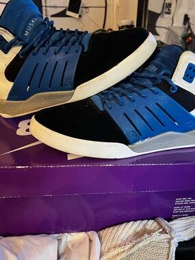 Supra Men’s Low-TBlack & Blue